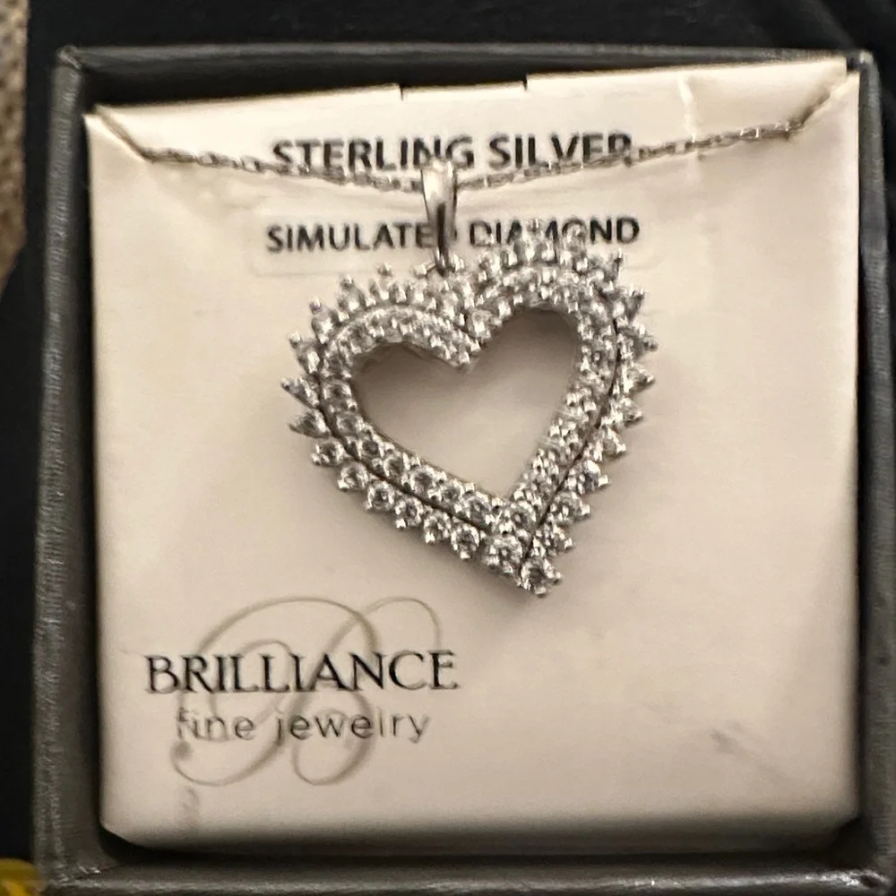 Sterling Silver Heart Necklace